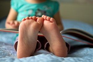 Children and Walking Barefoot